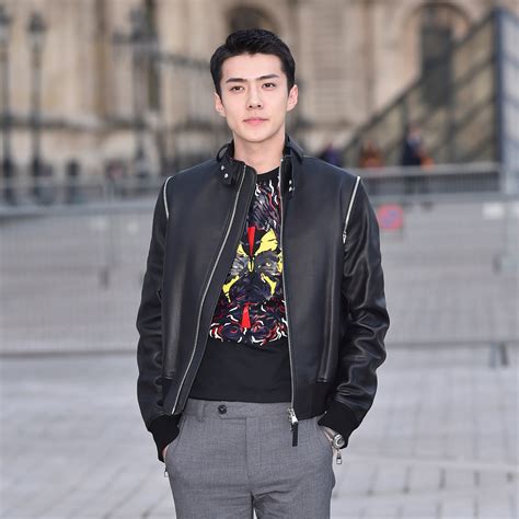 exo sehun louis vuitton|EXO Member Sehun at Louis Vuitton’s Fall 2017 Runway Show.